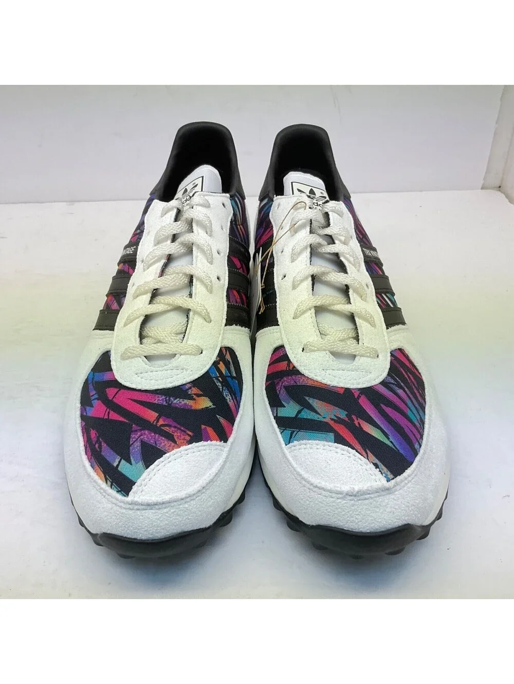 adidas Men's Low-Cut TRX Vintage Athletic Sneakers HQ9851 White/Multi Size 13M